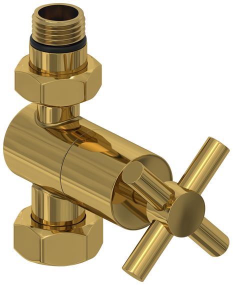 Вентиль Сунержа прямой крест (G 1/2" НР х G 3/4" НГ)