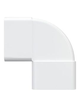 Колено КВП 60х204 вертикальное пластик ERA