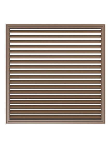 Экран радиаторный ПР фланец 600х600 пластик Oak ERA