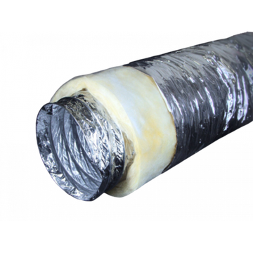 АПЛ-П 406 Теплозвукоизолированный воздуховод гибкий полиэфирный, (L до 10м) изолированный, утепленный, звукопоглощающий