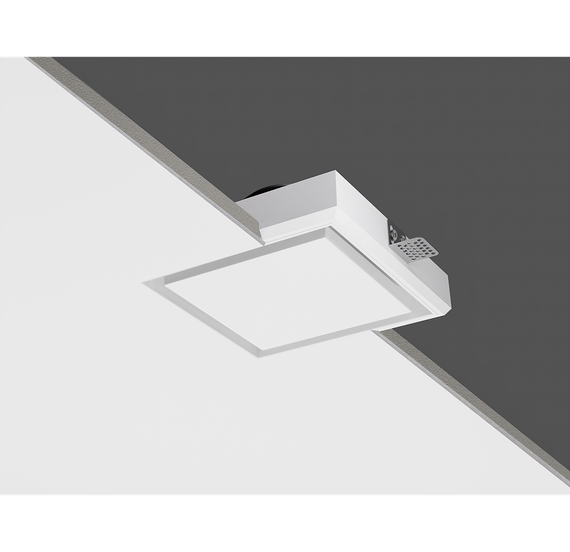 Диффузор под покраску скрытого монтажа SECRET FRAME 125/150 с приточно-вытяжным вентилятором