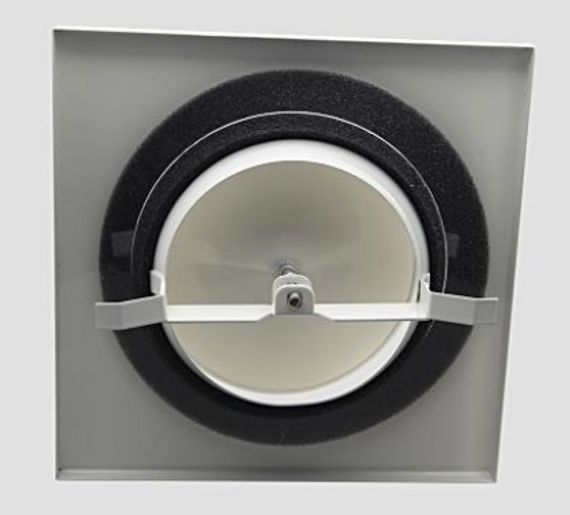 Диффузор шумоподавляющий стальной вытяжной DEC DVSQ 125