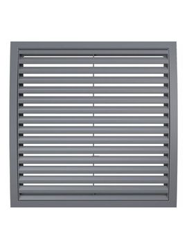 Решетка вентиляционная РРН разъемная 350х350 ASA Gray ERA