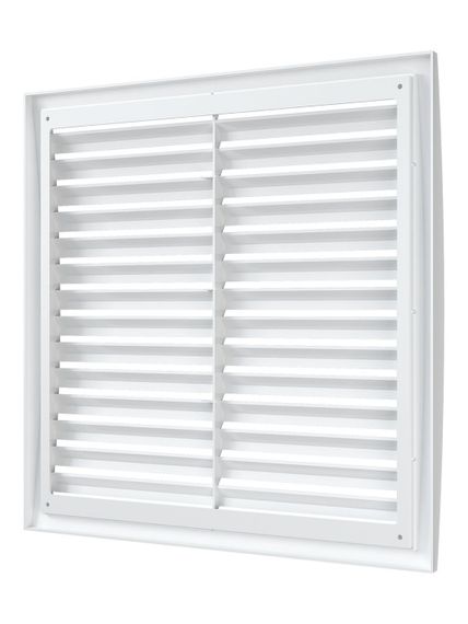 Решетка вентиляционная РР разъемная 350х350 пластик ERA