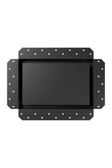 Вентилятор встраиваемый EXCELLENT D125 осевой обр.клапан шариковый подшипник черный матовый ERA