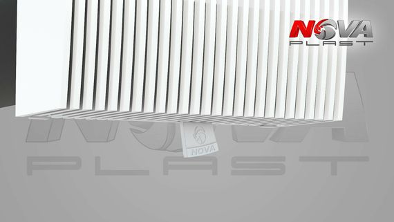 Приточный стеновой клапан NovaSTYLE 0,5м. с фильтром