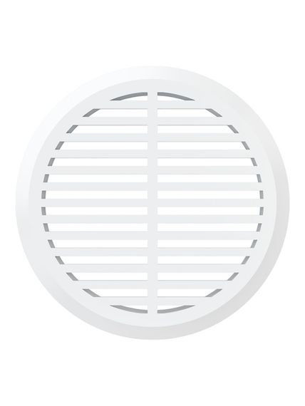 Решетка вентиляционная ДП фланец D45 переточная D50 пластик 4 шт ERA