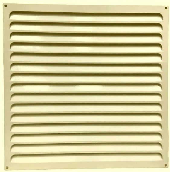 Решетка металлическая бежевая 500х400мм 5040РМСЛ