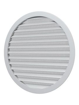 Решетка вентиляционная РКМ фланец D315 сетка D350 алюминий ERA