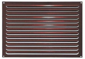 Решетка металлическая коричневая 500х400мм 5040РМк