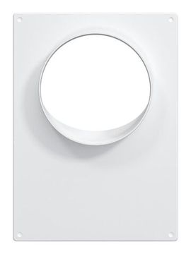 Площадка торцевая ПТП фланец D120 180х250 пластик ERA