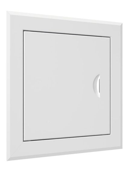 Люк ревизионный ЛТМ фланец 200х200 ручка магнит 260х260 окраш.сталь EVECS