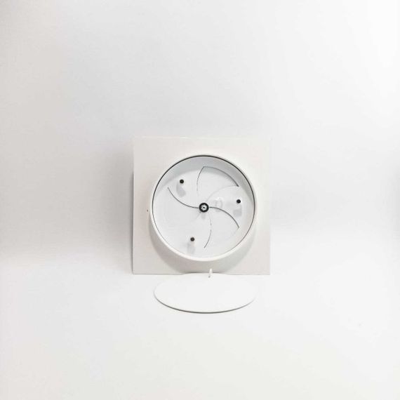 Диффузор теневой Visioner TDGK125 белый/белая крышка под гипсокартон с регулировкой потока воздуха D125 мм