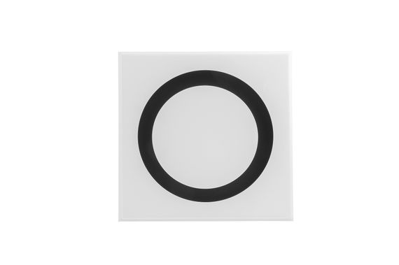 Диффузор приточно-вытяжной на магнитах регулируемый НД-100 декоративный металлический белый