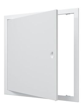 Люк ревизионный ЛР фланец 396х396 ручка 418х418 пластик EVECS