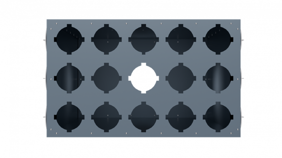 Flexag CMP-FLD 200/75x15 вентиляционный коллектор, D200, на 15 выxодов FLD
