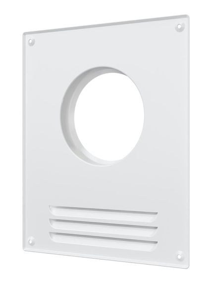 Площадка торцевая ПТМР фланец D80 решетка 196х236 окраш.сталь ERA