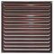 Решетка металлическая коричневая 450х450мм 4545РМк