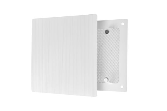 Решетка на магнитах квадратная РДВ-150 Волна, белая