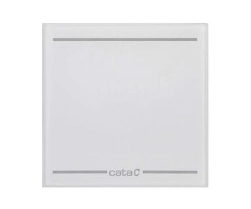 Накладной вентилятор Cata E 100 GLT Light (LED подсветка, Таймер) + обратный клапан
