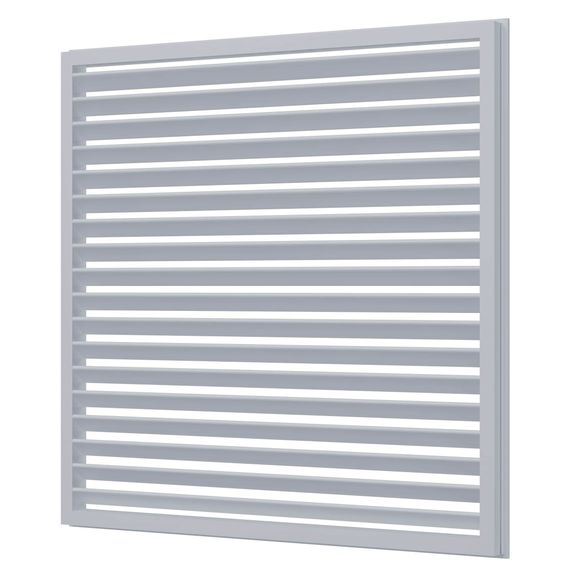 Экран радиаторный ПР фланец 600х600 пластик Gray ERA