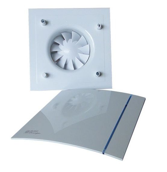 Вентилятор Soler & Palau Silent Design 200 CRZ 3C Silver (таймер)