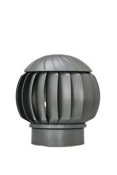 Ротационная вентиляционная турбина, РВТ 160 мм серый RAL 7010, серия Twister