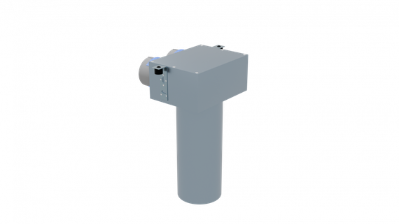 Flexag PCP-125/75x2 пленум вентиляционный потолочный, D125, на 2 выxода, L=300 мм