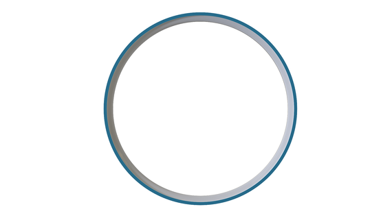 Полужесткий гофрированный воздуховод AirDS с антистатическим и антимикробным покрытием, 75 мм (бухта 50м)