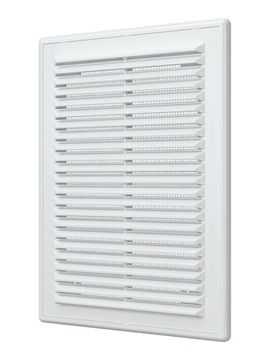 Решетка вентиляционная AR сетка разъемная 185х255 пластик AURAMAX