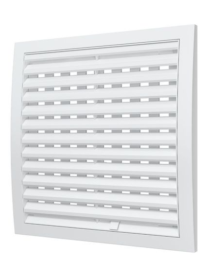 Решетка вентиляционная РРП разъемная регулируемая 250х250 пластик ERA