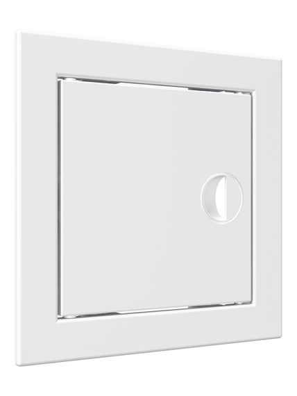 Люк ревизионный ЛР фланец 146х146 ручка 168х168 пластик EVECS