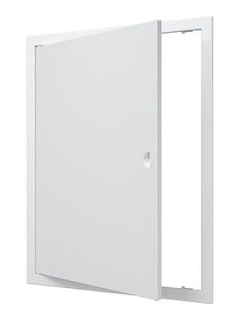 Люк ревизионный ЛР фланец 396х496 ручка 418х518 пластик EVECS