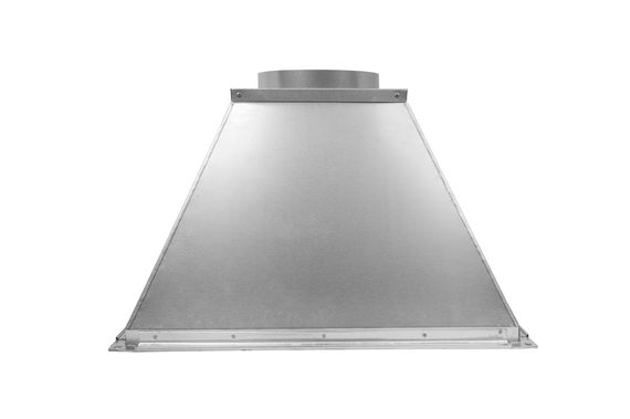 Зонт купольный 600х600/ф125мм