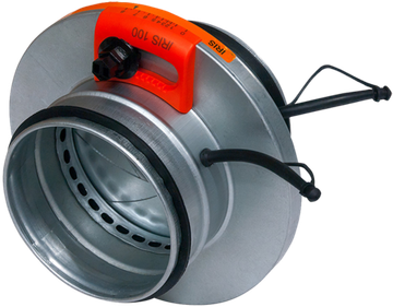 Ирисовый клапан Airone IRIS 125 для измерения и регулировки потока воздуха в вентиляционных каналах