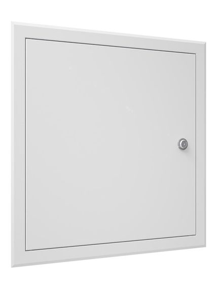 Люк ревизионный ЛТМЗ фланец 450х450 замок 510х510 окраш.сталь EVECS