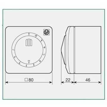 Регулятор скорости Soler & Palau Reb-1N (плавный)
