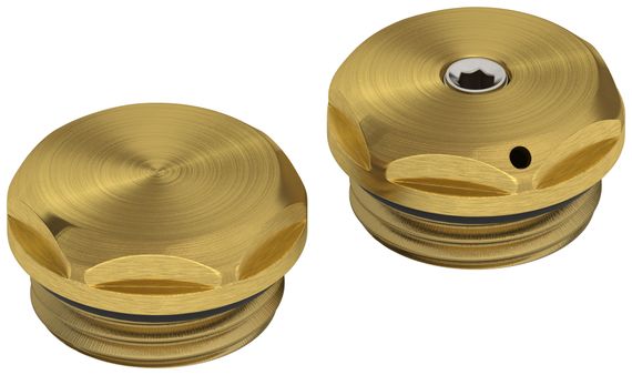 Спускной клапан/заглушка Спускной клапан с заглушкой Сунержа d 25 мм (G 1/2" НР)