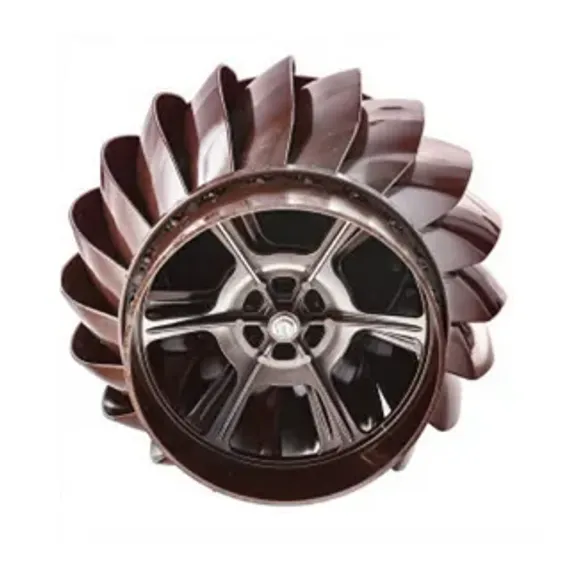 Ротационная вентиляционная турбина, РВТ 160 мм бордовый RAL 3009, серия Twister