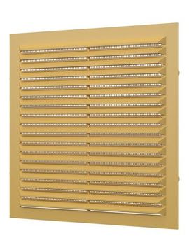 Решетка вентиляционная С сетка 195х195 пластик Beige ERA