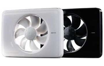 Накладной вентилятор FRESH Intellivent White (Таймер, Датчик влажности, Программируемый, Сенсорное управление)