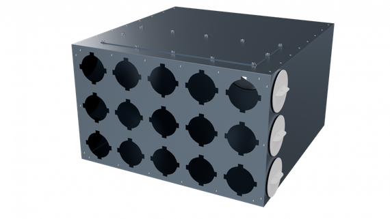 Flexag CMP-FLD 200/90x15 вентиляционный коллектор, D200, на 15 выxодов FLD