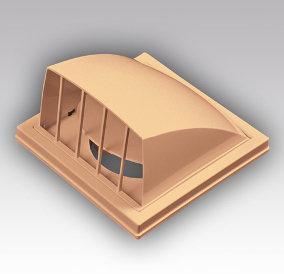 Выход стенной КФВ фланец D125 обр.клапан 150х150 ASA Terracotta ERA