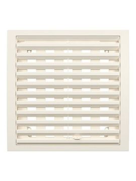 Решетка вентиляционная РРП разъемная регулируемая 200х200 пластик Ivory ERA