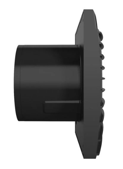 Вентилятор накладной ERA DiCiTi SILENT 4C Matt Black d100