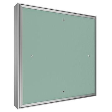 Люк ревизионный D Ceramo Base 600х600 скрытый монтаж съемный алюминий EVECS