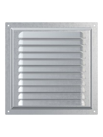 Решетка вентиляционная МЦ сетка 200х200 оцинкованная сталь ERA