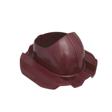 Проходной элемент для кровли PROF-21, бордовый RAL 3009, серия Static