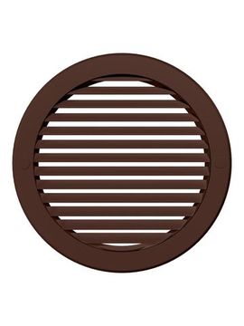 Решетка вентиляционная РКН фланец D160 D196 ASA Brown ERA