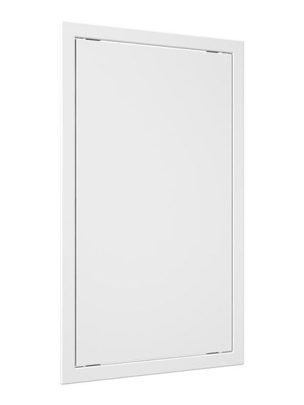 Люк ревизионный AD фланец 296х496 нажимной 318х518 пластик AURAMAX